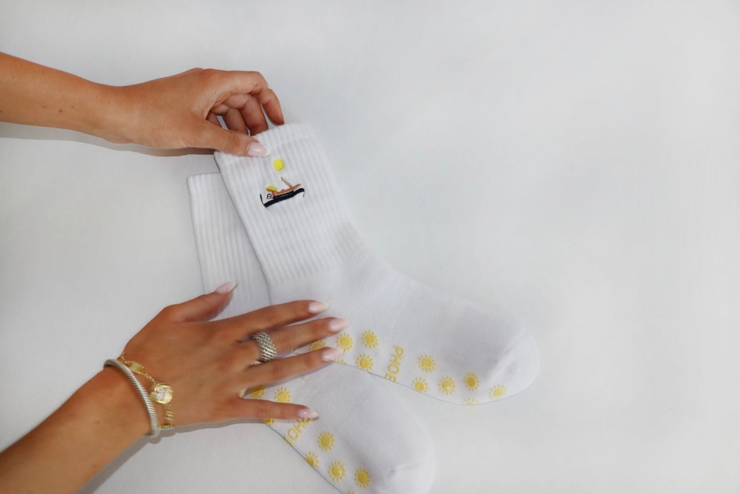 Hot Girl Summer Sock- Pilates Grip Sock