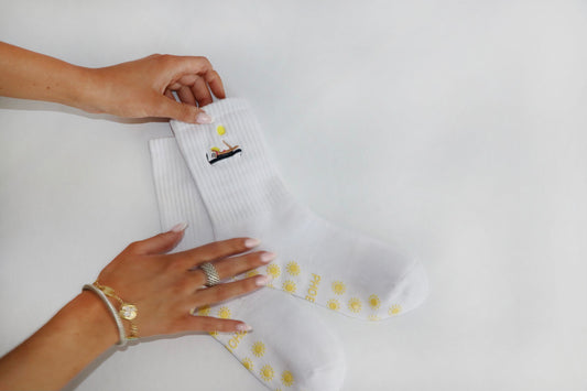 Hot Girl Summer Sock- Pilates Grip Sock