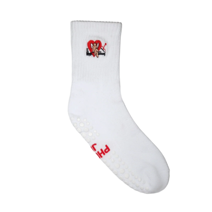 V-Day Sock - Pilates Grip Sock