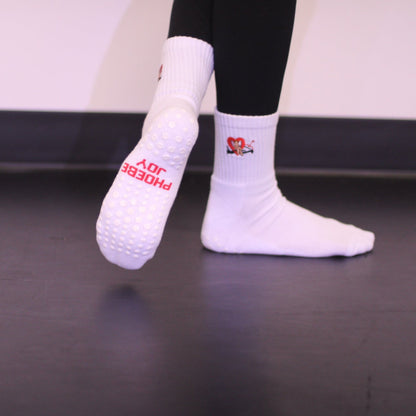 V-Day Sock - Pilates Grip Sock